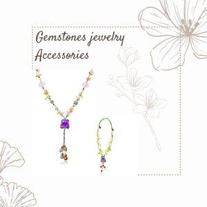 Romantic Triple Amethyst Heart Gemstones Bracelet